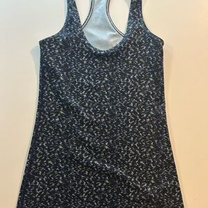 lululemon athletica Blue and Gray Tank Top